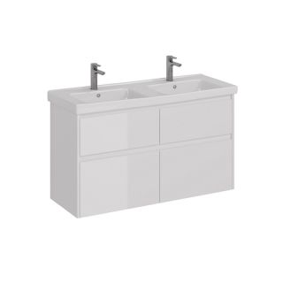 Тумба под раковину Lemark Combi LM03C125T 120 см белый глянец